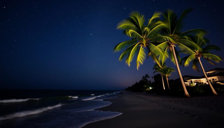Hilton Head night lighting