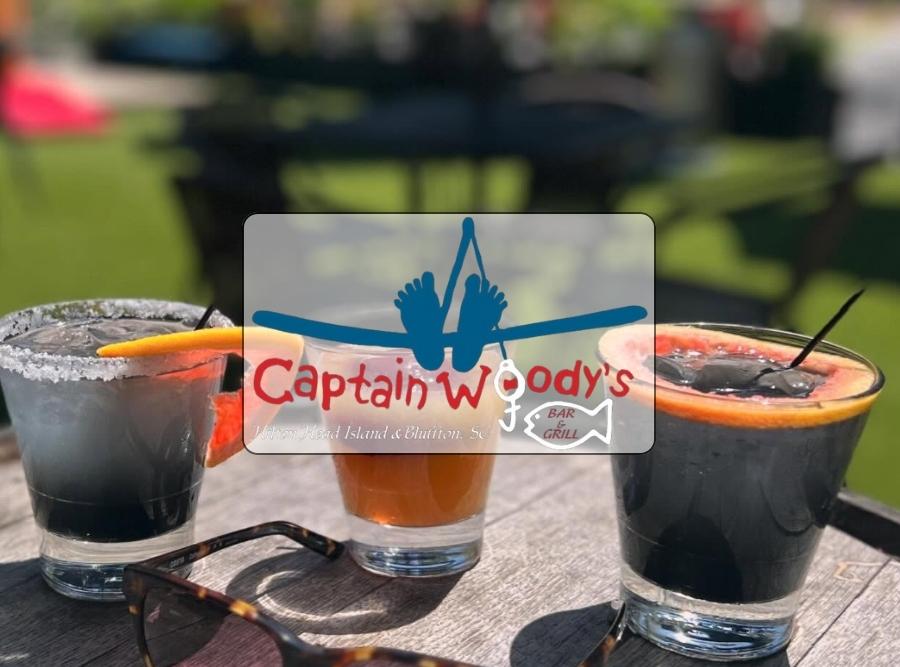 captain woody's bar and grill happy hour on hilton head