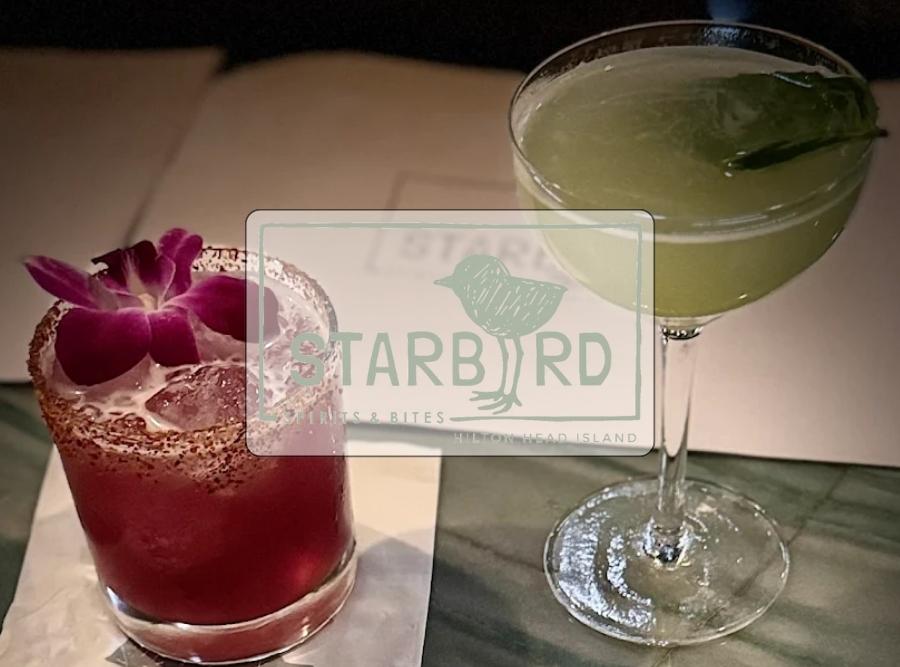 starbird spirits & bites cocktail on hilton head
